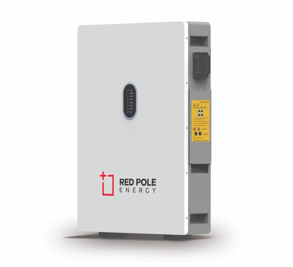 Red Pole Energy Vital 10 51.2V 200Ah 10.24kWh LiFeP04 Battery - Truly Solar