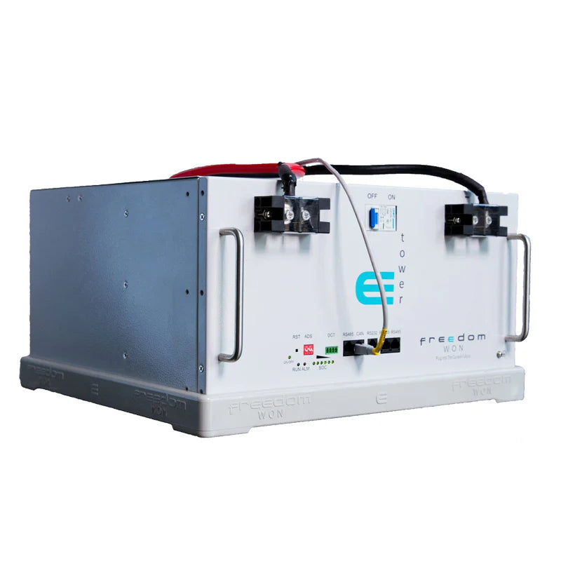 Freedom Won eTower e5000 100Ah 5kW 52V LiFePO4 Battery - Truly Solar