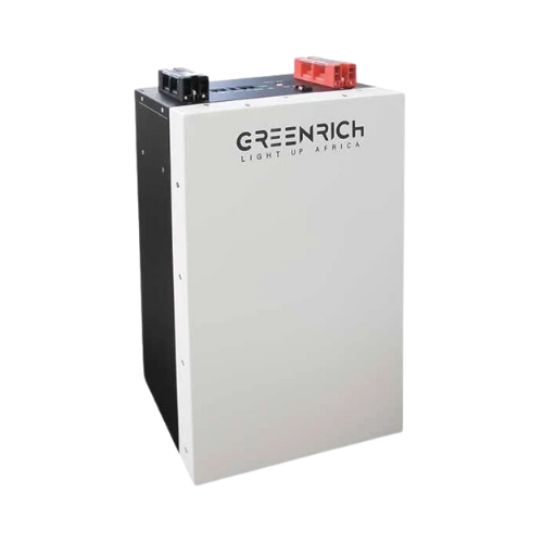 GREENRICH 4.96KWH WM5000 Wall Mounting Lithium LifePO4 Battery 1.5C – 96.6A / 7500W / 4954WH - Truly Solar