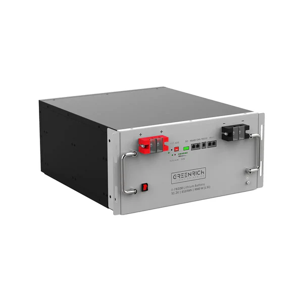 Greenrich 48V 1.5C 9KW 6.1KWH Lithium Rackmount Battery SOL-B-L-G6100-48V - Truly Solar