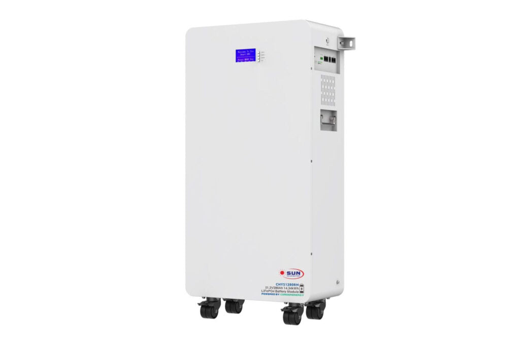SUN SOLAR 24V 100Ah 2.56 kWh A-Grade Lithium Battery With BMS CNN2510RN - Truly Solar
