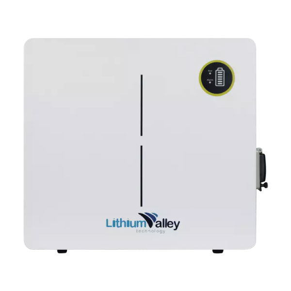 Lithium Valley 5.12kWh Wall Mounted Battery. 51.2V, 100AH - Truly Solar