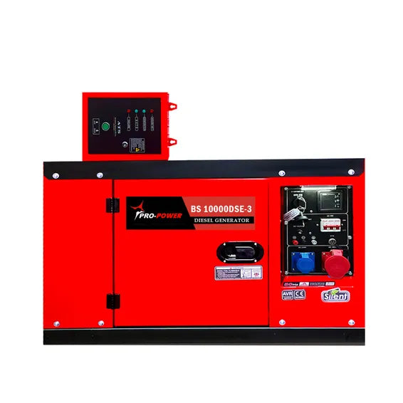 Pro Power – Silent Diesel Generator 8Kw (10Kva) 3-Phase 16Lt With FREE ATS - Truly Solar