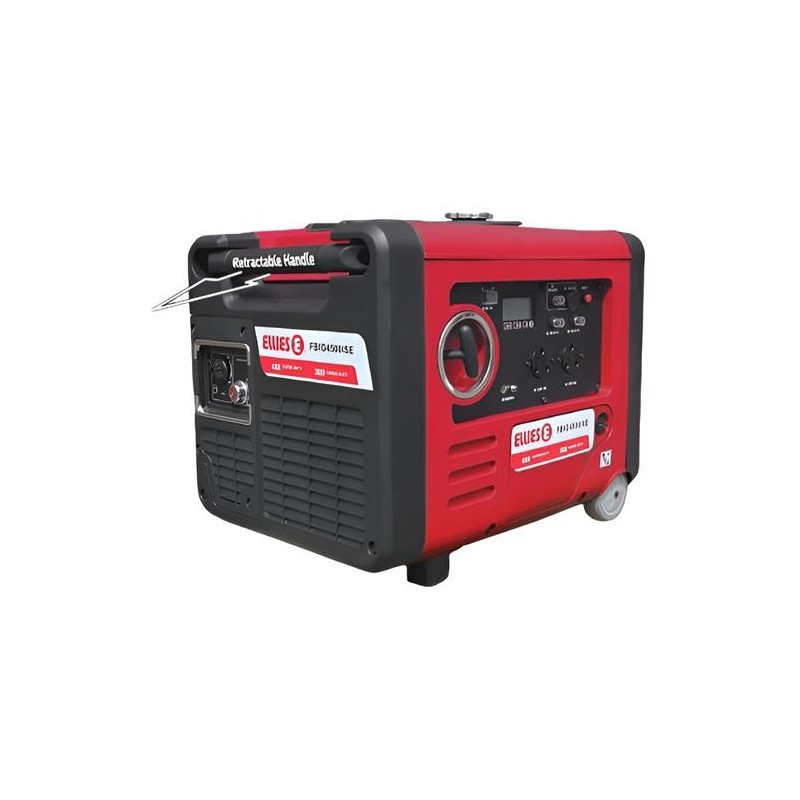 Ellies Smart 4KW Pure Sine Wave Inverter Generator - Truly Solar