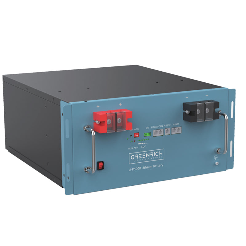 Greenrich UP5000 Lithium LifePO4 Battery – 1.5C / 4.9KWH / 7.5KW - Truly Solar