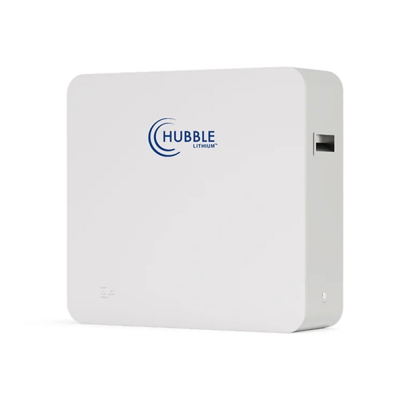 Hubble Lithium AM-10+ PLUS 10kWh 51.2V LifePO4 Battery – 10 Year UNLIMITED Cycles Warranty- with CLOUDLINK - Truly Solar