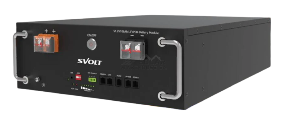 Esener 51.2V 5.12kWh 100Ah LiFePo4 Lithium Rack-Mounted Battery - Truly Solar